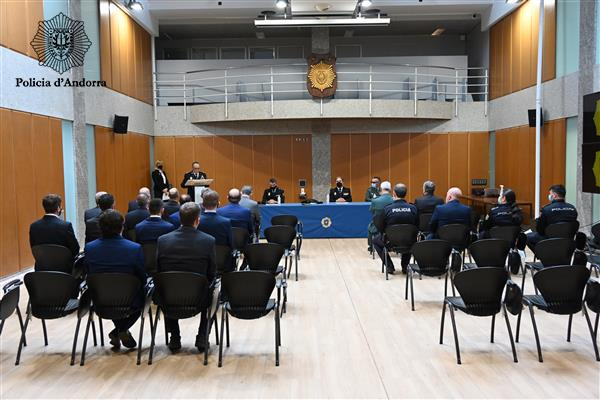 Formació. Cerimònia de cloenda i lliurament de diplomes del curs sobre actuació policial en matèria de jocs d’atzar