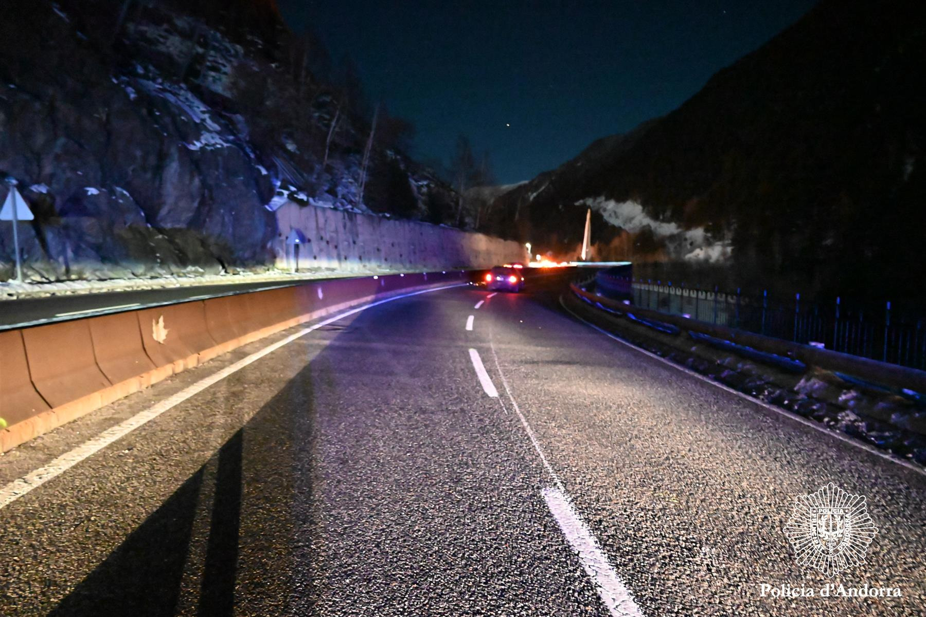 Accident mortal: Un home perd la vida en un atropellament a la CG2, a Canillo