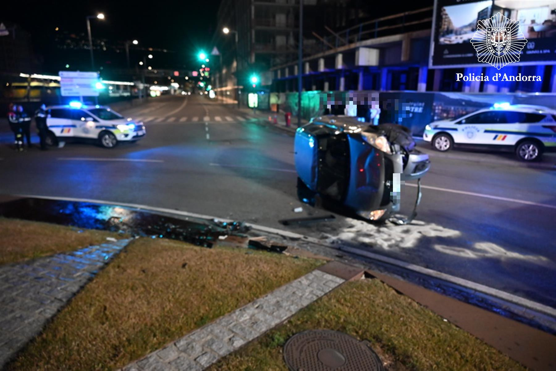 La Policia deté quatre persones implicades en accidents de danys materials per conduir sota els efectes de l’alcohol