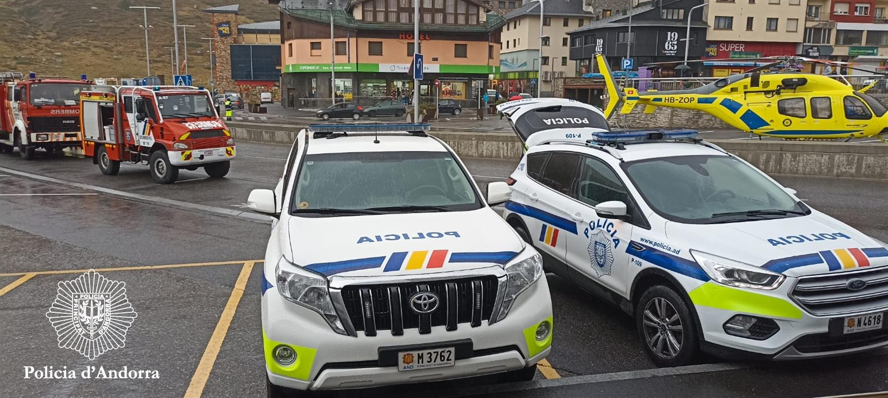Una dona de 79 anys mor a causa d’un atropellament al Pas de la Casa