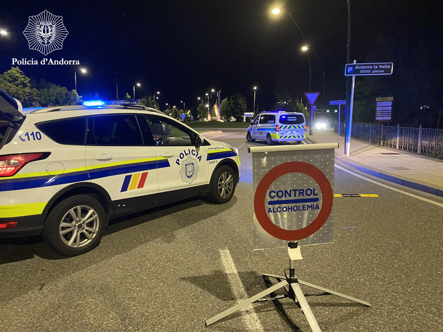 La Policia posa en marxa una campanya de cinc setmanes contra l’alcohol i les drogues al volant