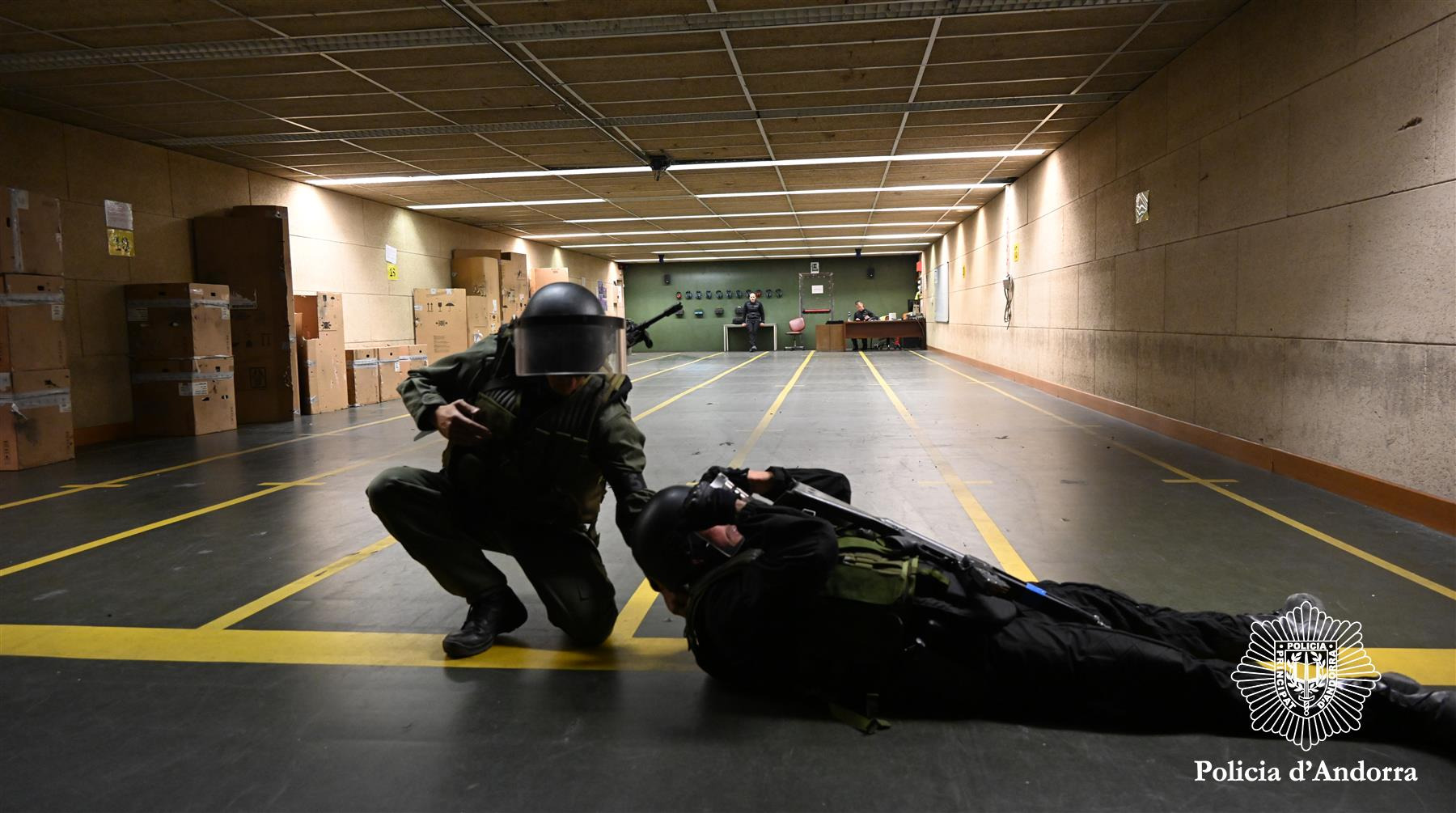 Quatre agents de policia iniciaran la formació per incorporar-se al GIPA després de superar les proves d’accés