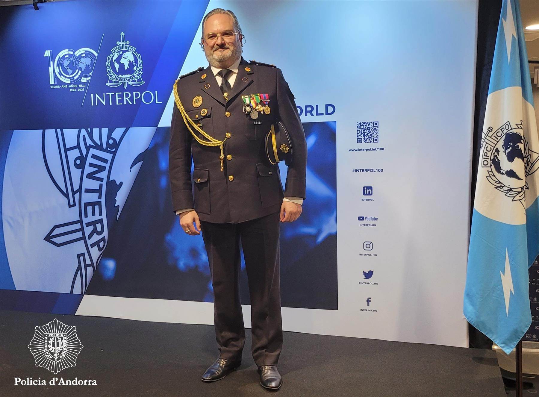 La Policia participa en la Conferència de Caps d’Interpol, centrada enguany en el cibercrim