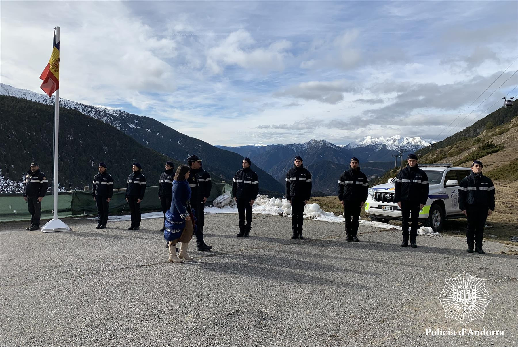 La Policia obre oficialment la formació als futurs agents d’una nova promoció