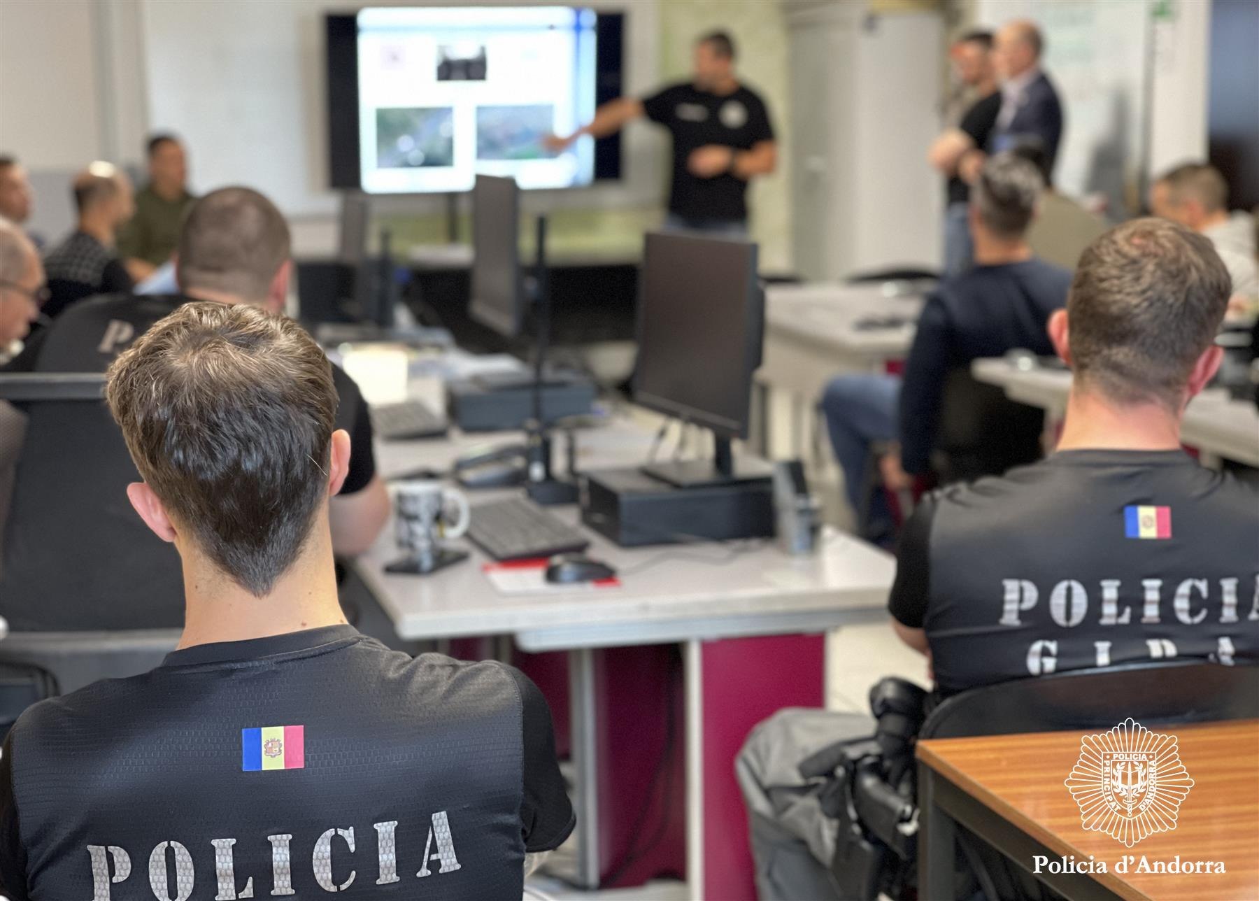 La Policia desplega un dispositiu especial de seguretat amb motiu dels Jocs dels Petits Estats