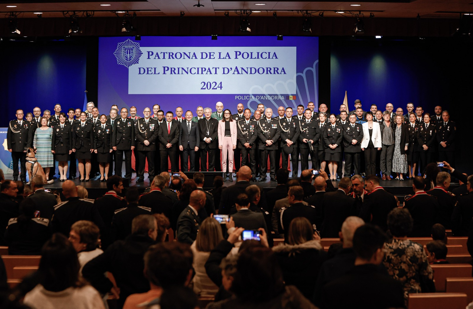 La Policia celebra la Patrona amb l’increment d’efectius, el relleu generacional i l’accés de més dones com a reptes principals