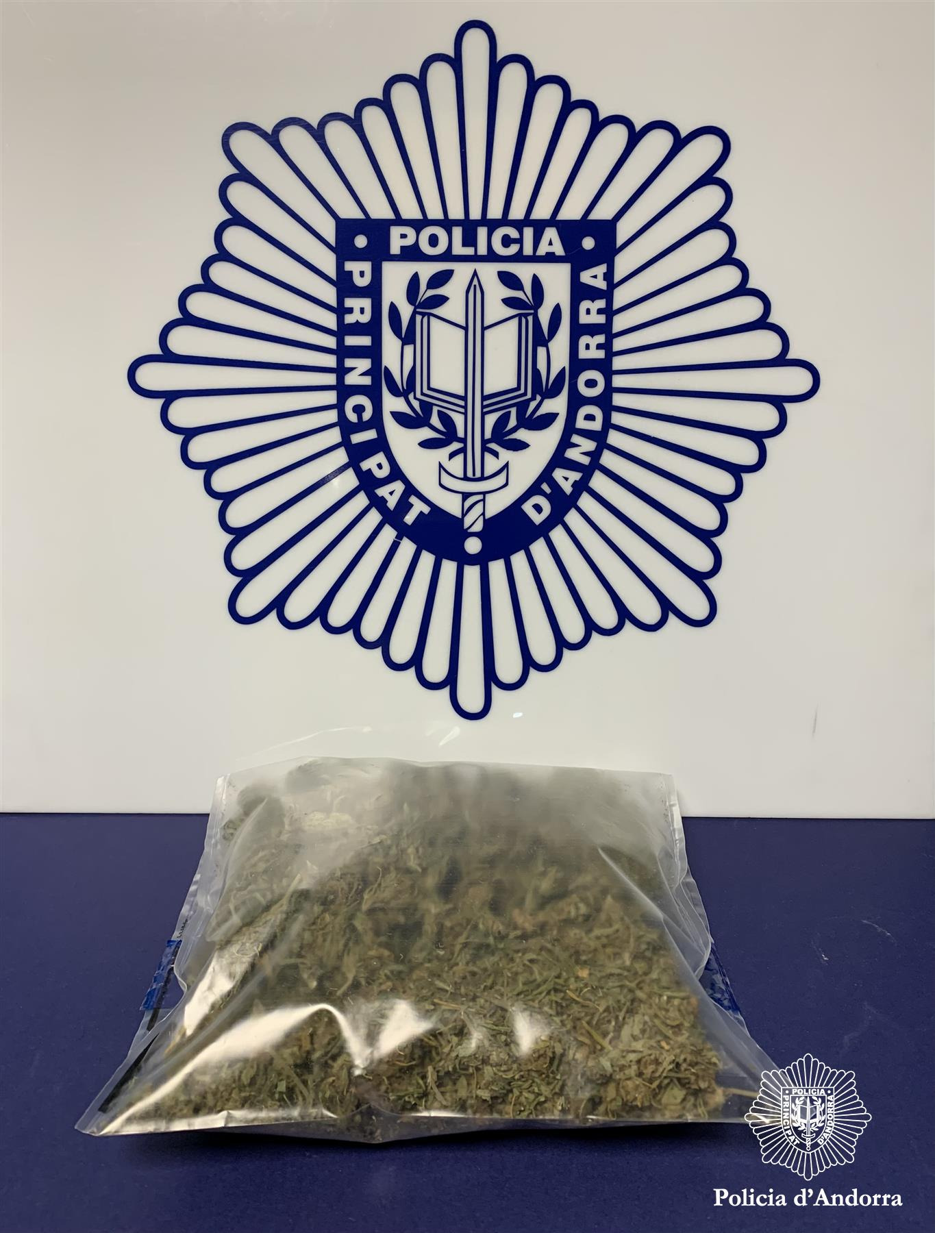 La Policia deté un home amb 102 grams de marihuana i una dona per positiu d’alcoholèmia després d'un accident